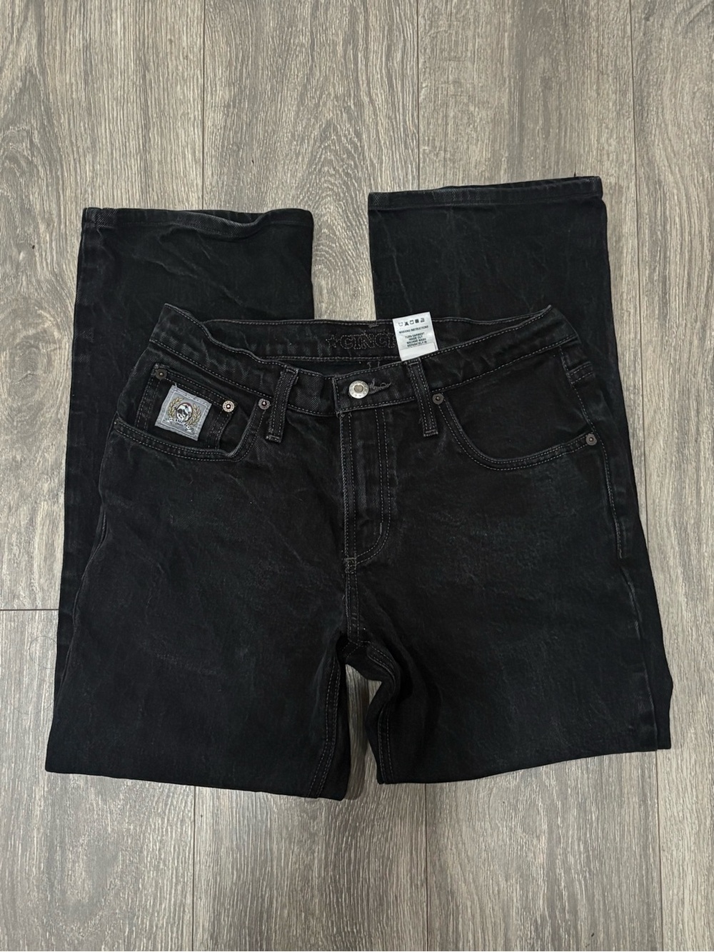Black Men's Jeans - Classic Straight Fit